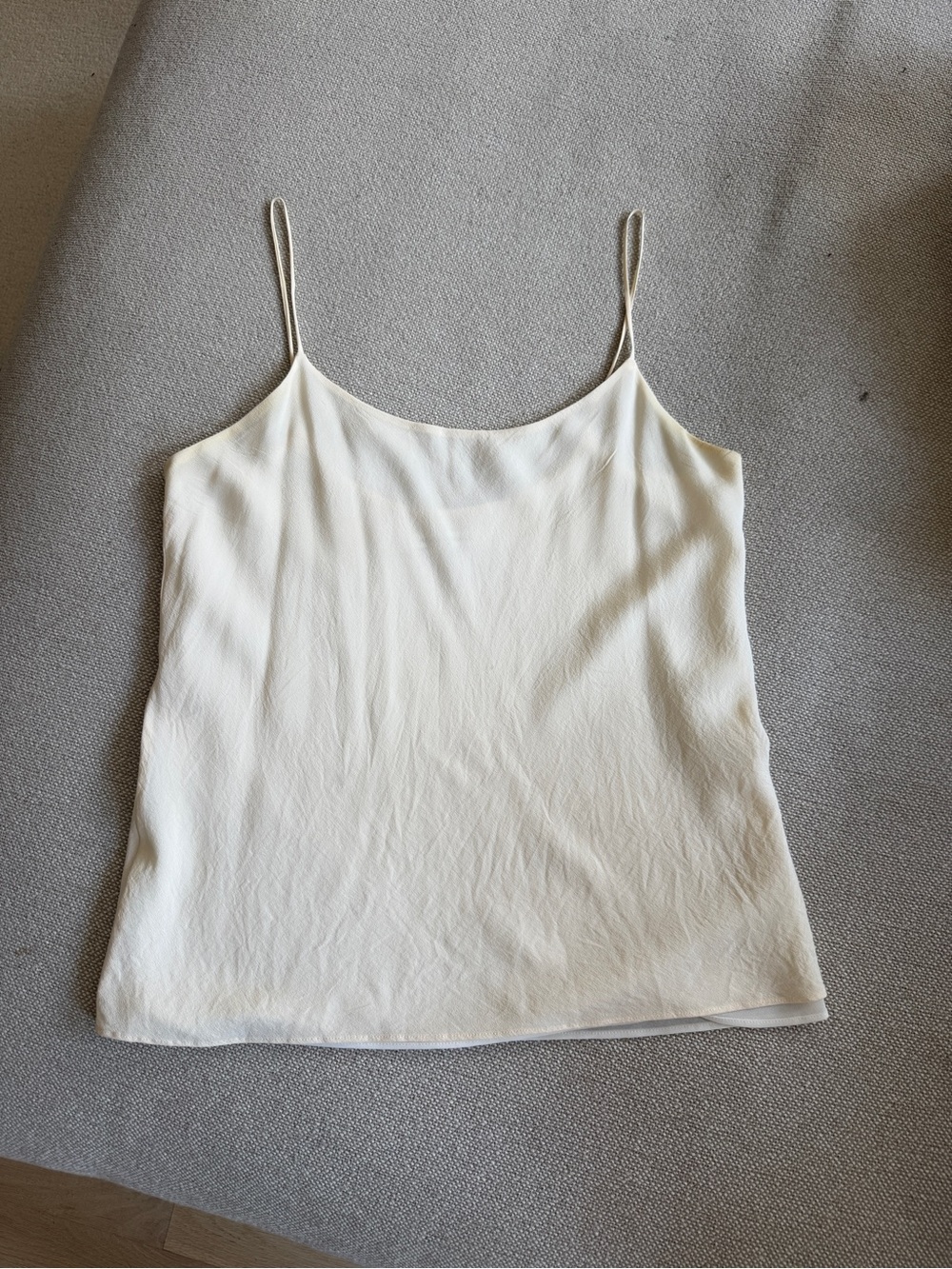Club Monaco Cream Spaghetti Strap Cami Top